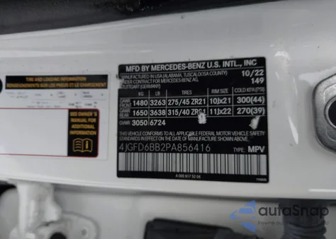 2023 Mercedes-Benz Amg Gle 53 Coupe 4Matic z USA, uszkodzony, nr VIN 4JGFD6BB2PA856416